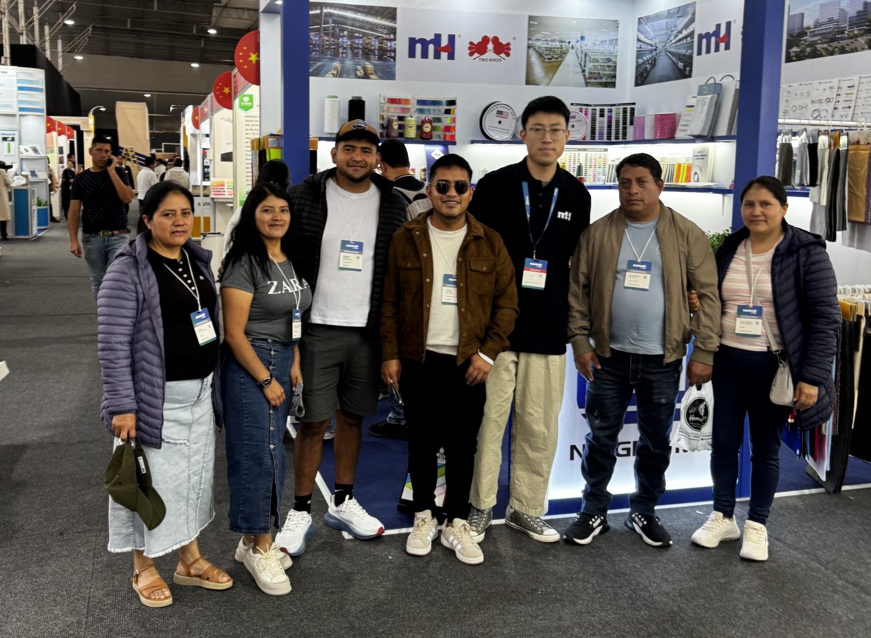 萌恒亮相2025秘魯利馬紡織工業(yè)展覽會(huì)