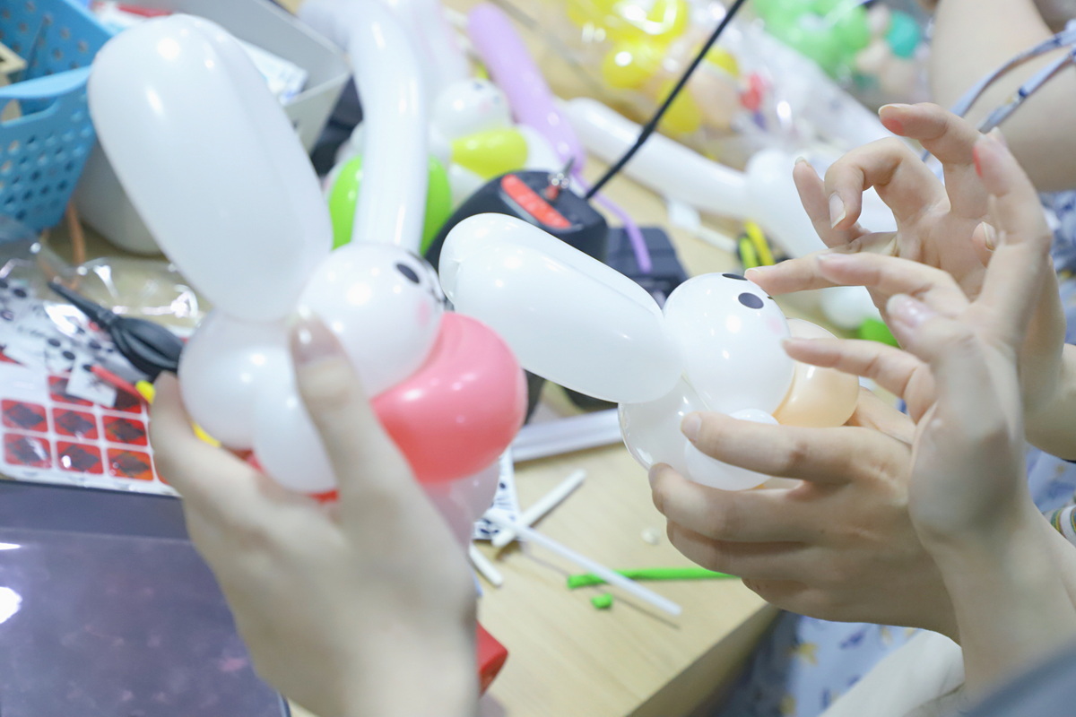 中秋節氣球diy活動